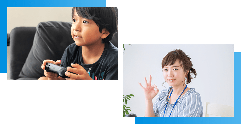 オンラインゲームやネット動画視聴に最適!リモートワーク等にも!