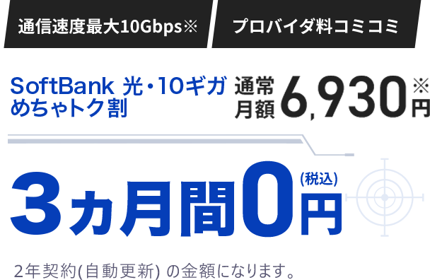 3カ月間 0円